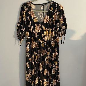 Floral Torrid Knee Length Dress